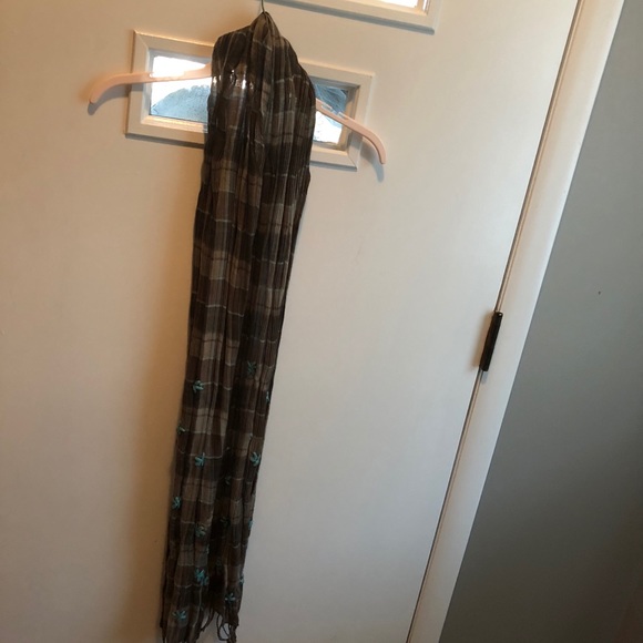 Gap Brown and Tan Scarf - Picture 3 of 3